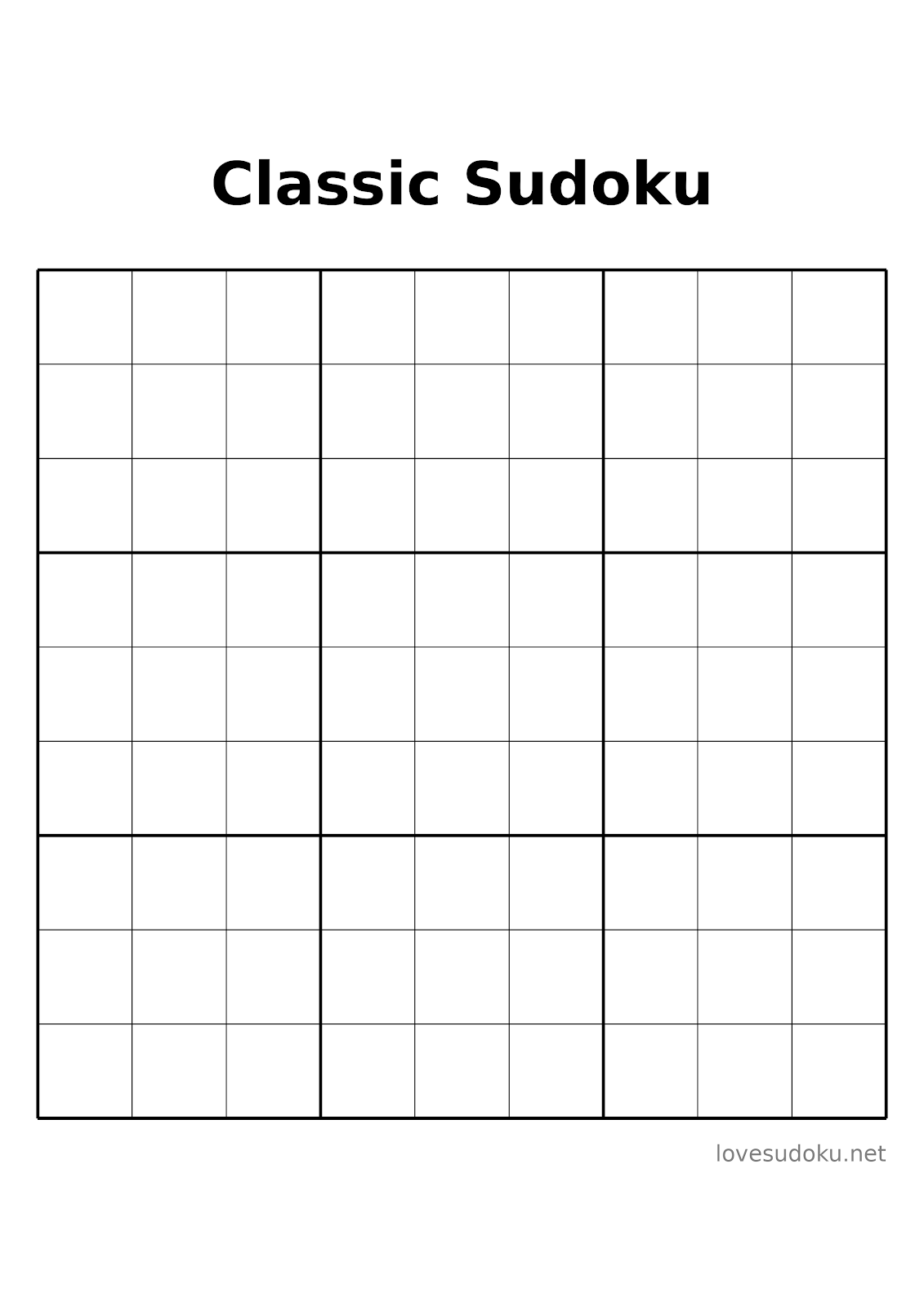 sudoku booklet printable